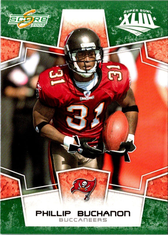 2008 Score Super Bowl XLIII Phillip Buchanon #309