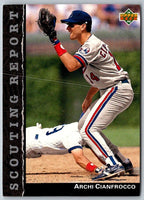 1992 Upper Deck Scouting Report Archi Cianfrocco #SR5