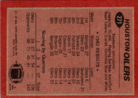 1983 Topps Houston Oilers #271 NM-MT