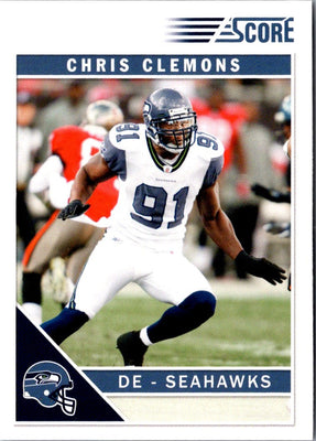 2011 Score Chris Clemons #256