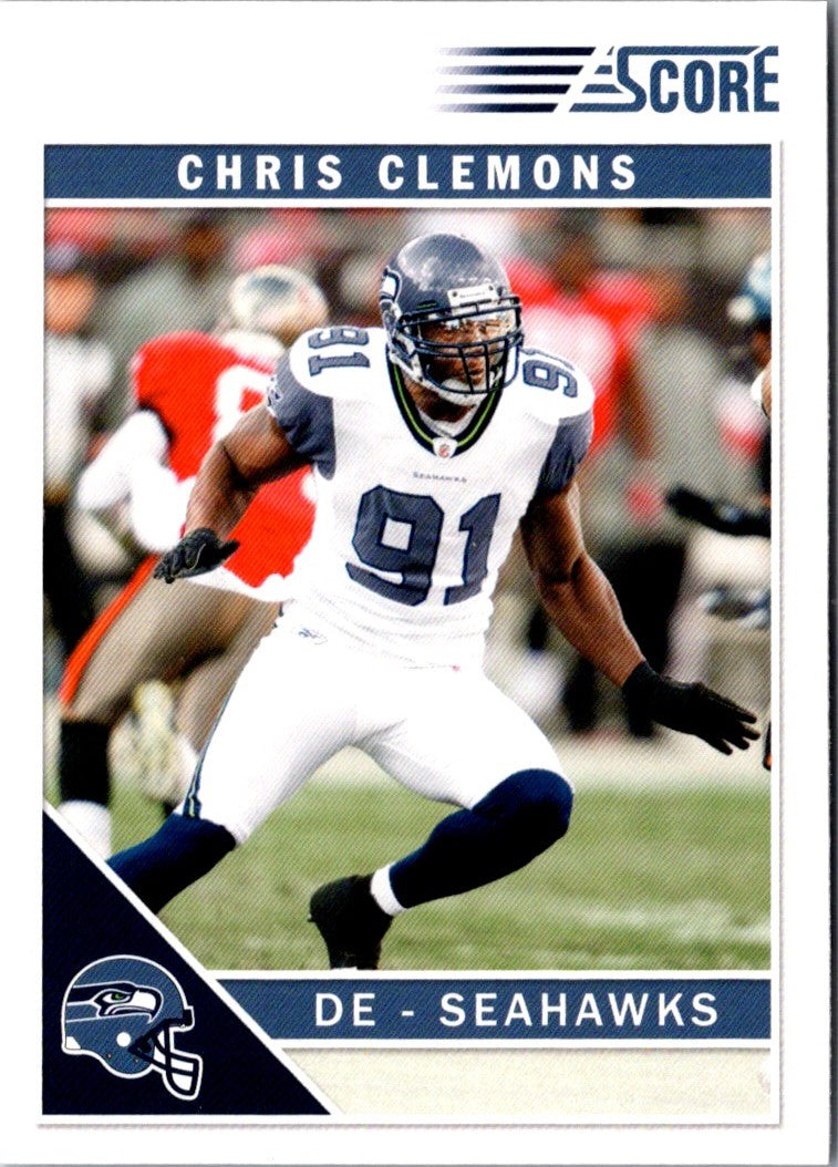 2011 Score Chris Clemons