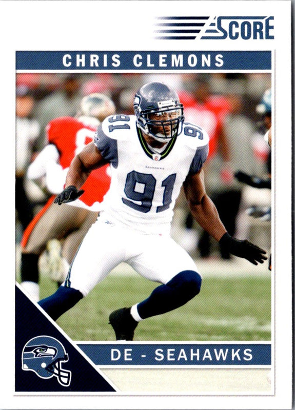 2011 Score Chris Clemons #256