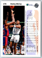 1992 Upper Deck Rodney McCray #279