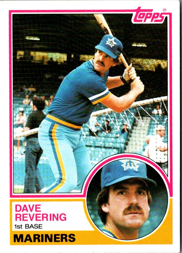 1983 Topps Dave Revering #677