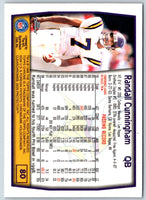 1999 Topps Chrome Randall Cunningham #80