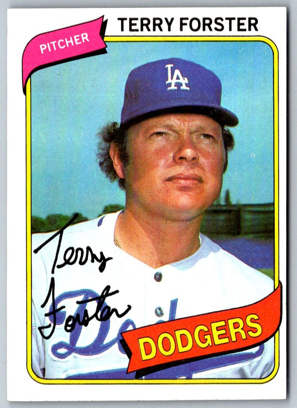 1980 Topps Terry Forster #605