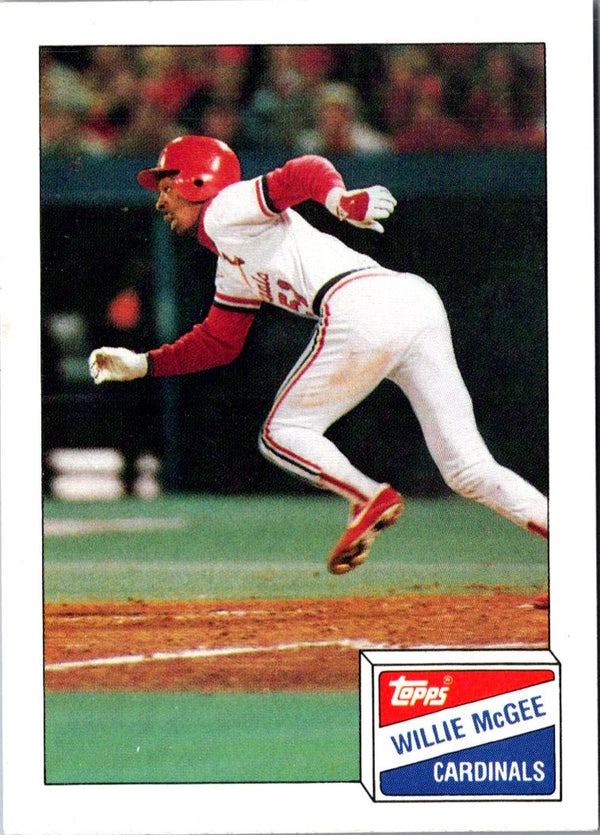 1988 Topps Bazooka Willie McGee #12