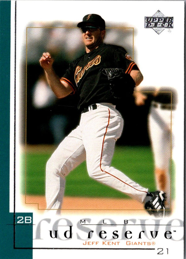 2001 UD Reserve Jeff Kent #133