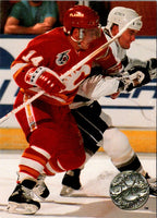 1991 Pro Set Platinum Theo Fleury #16