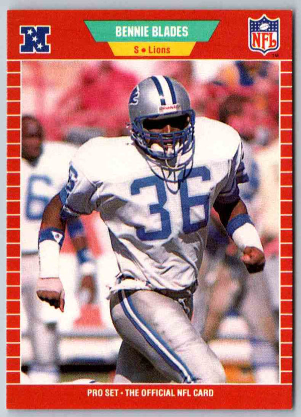 1989 NFL Proset Bennie Blades #117