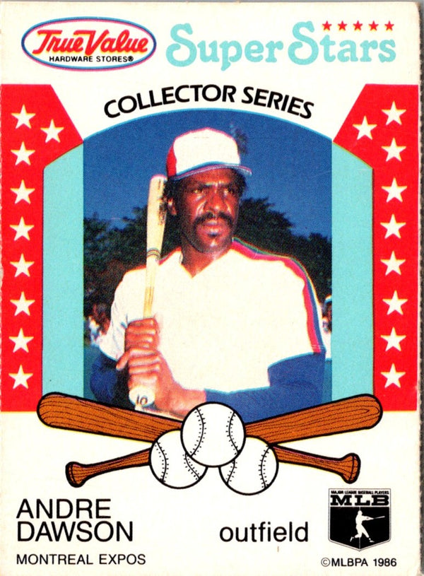 1986 True Value Andre Dawson #29