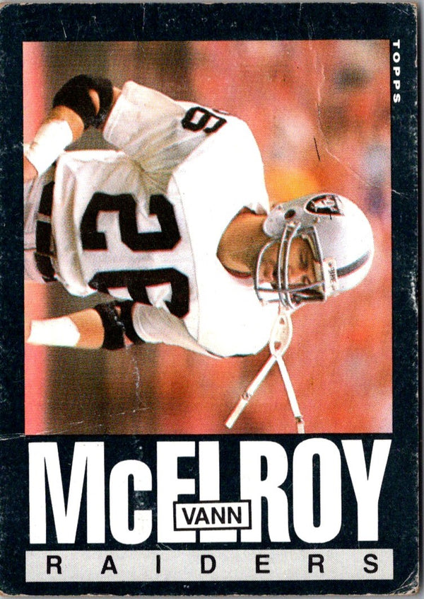 1985 Topps Vann McElroy #294