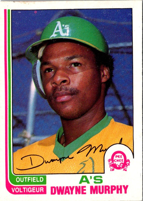 1982 O-Pee-Chee Dwayne Murphy #29