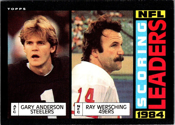 1985 Topps Gary Anderson/Ray Wersching #195