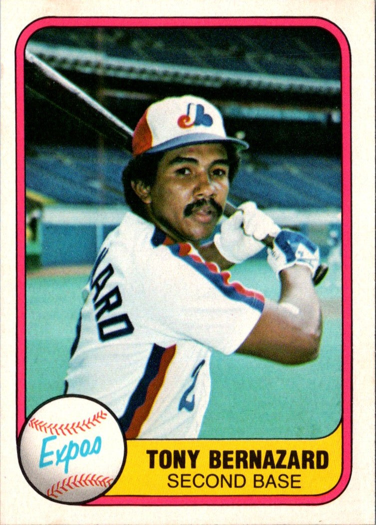 1981 Fleer Tony Bernazard