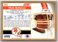 1991 Score Mark Robinson #391