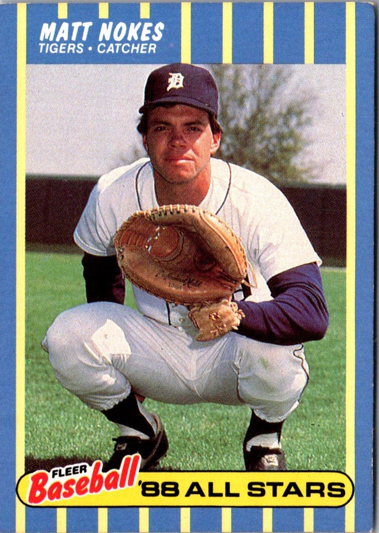 1988 Fleer Matt Nokes