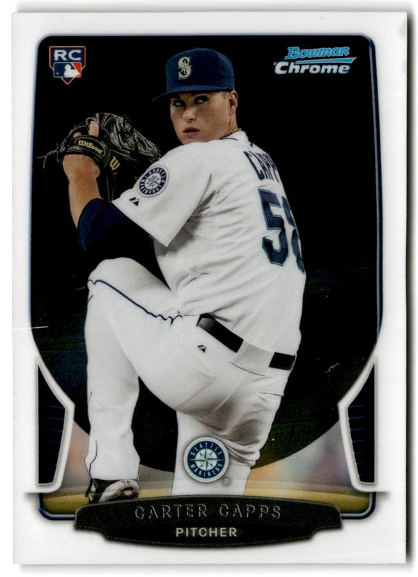 2013 Bowman Chrome Carter Capps #168 Rookie