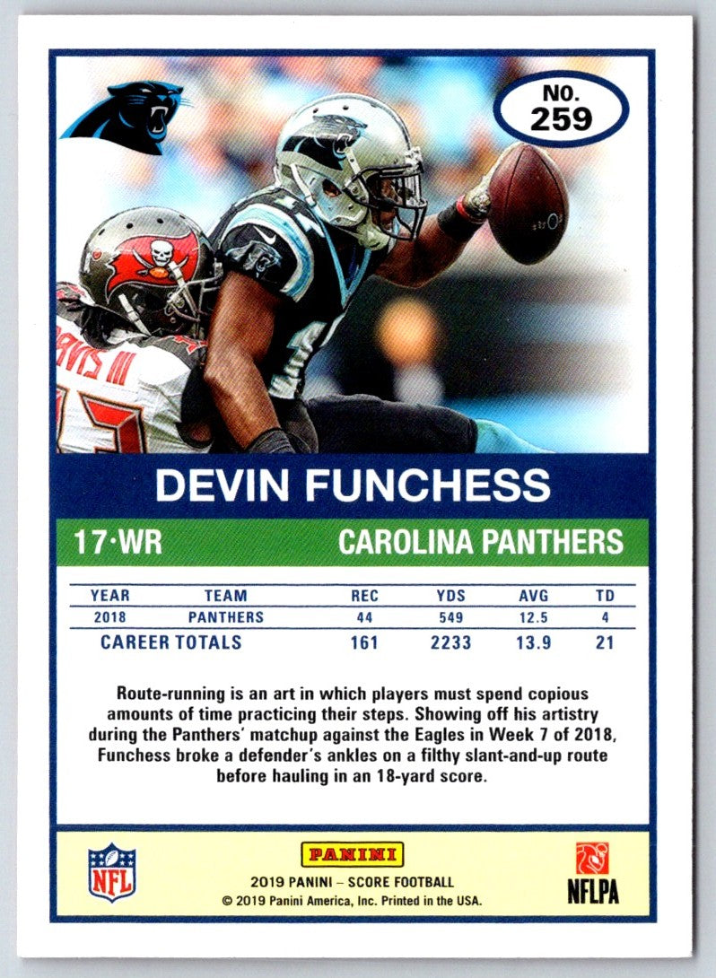 2019 Score Devin Funchess