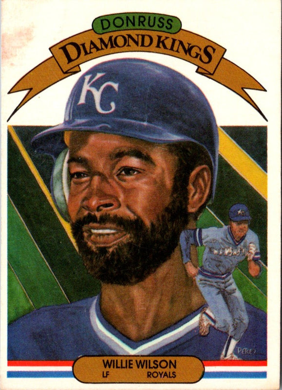 1983 Donruss Willie Wilson #15