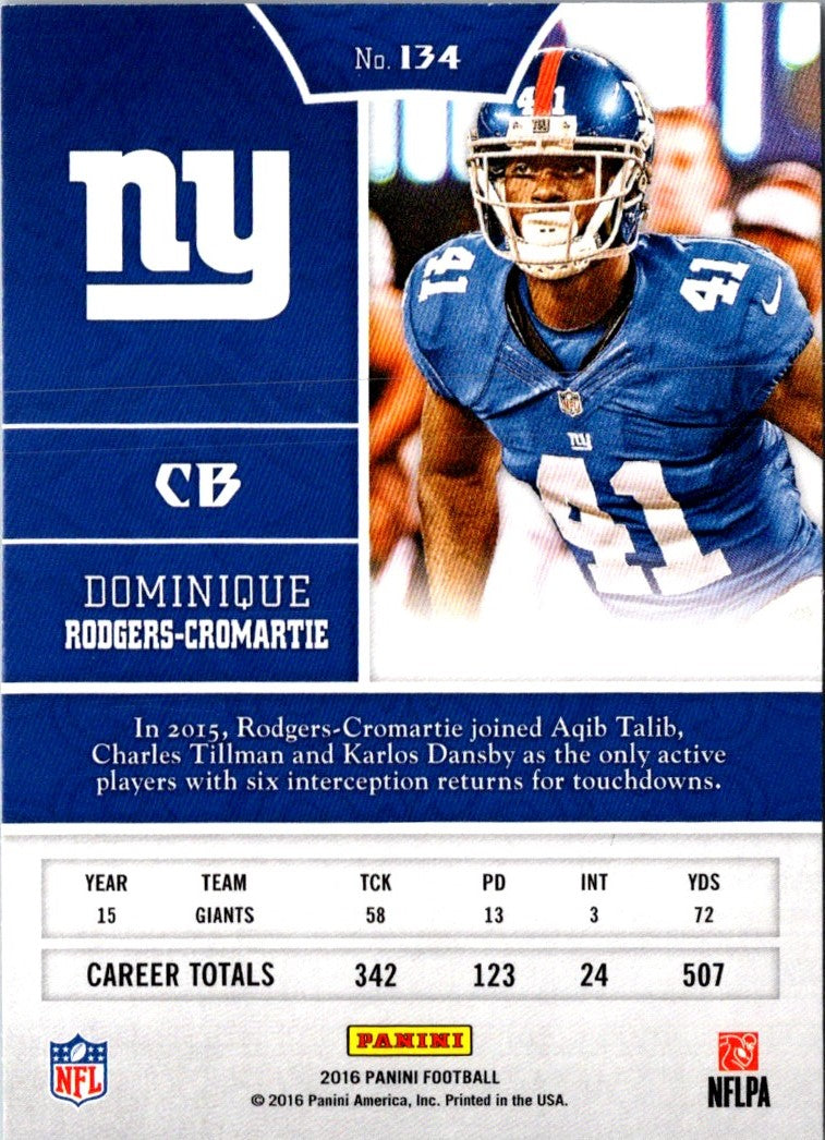 2016 Panini Dominique Rodgers-Cromartie