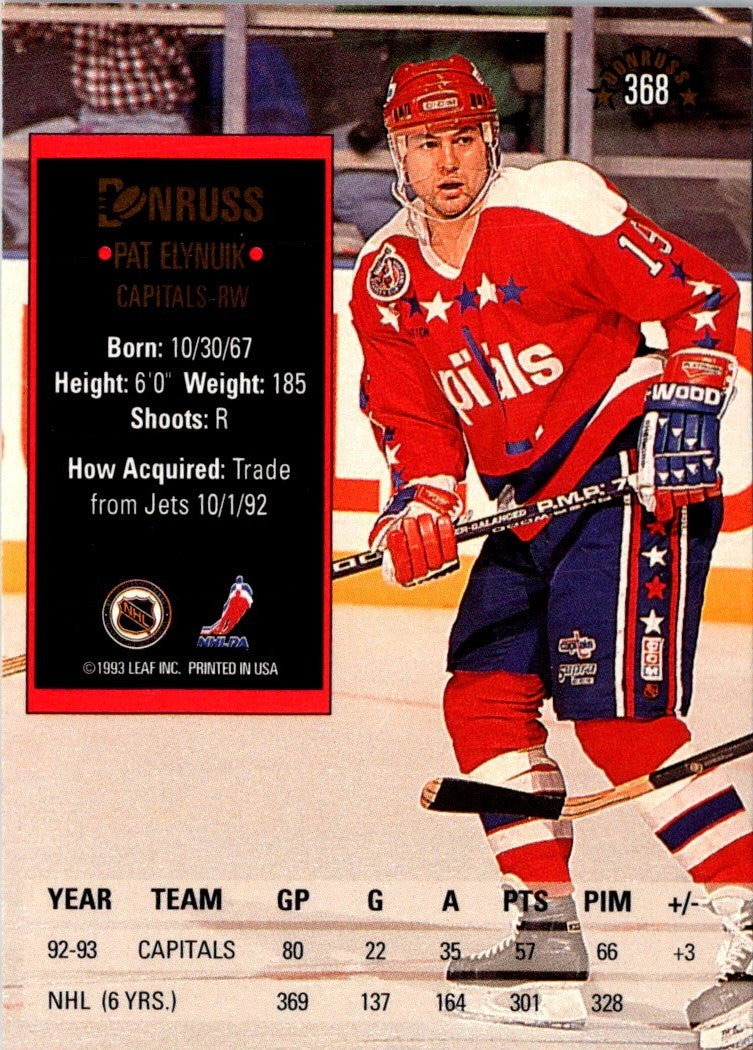 1993 Donruss Pat Elynuik