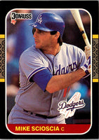 1987 Donruss Mike Scioscia #130