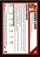 2007 Bowman Derek Lowe #49