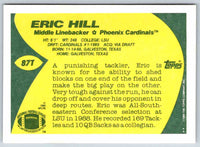1989 Topps Eric Hill #87T