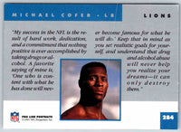 1991 ProLine Michael Cofer #284