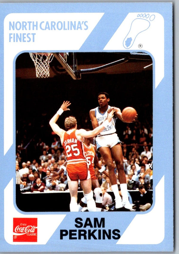 1989 Collegiate Collection North Carolina's Finest Sam Perkins #36