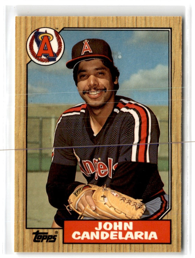 1987 Topps Tiffany John Candelaria