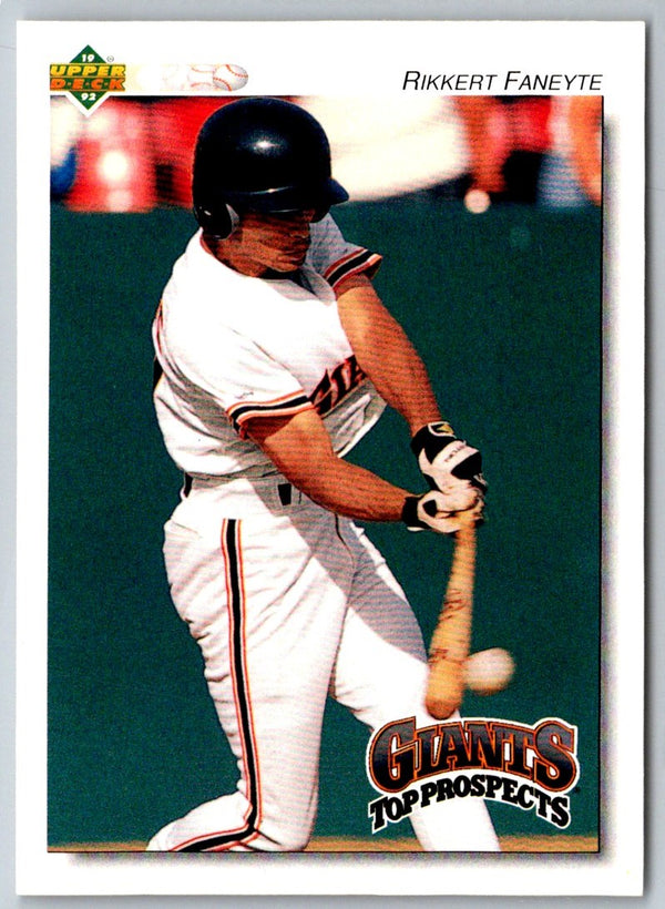 1992 Upper Deck Minors Rikkert Faneyte #116