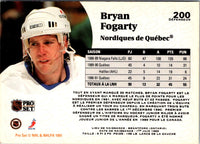 1991 Pro Set French Bryan Fogarty #200