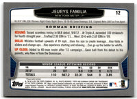 2013 Bowman Chrome Jeurys Familia #12 Rookie