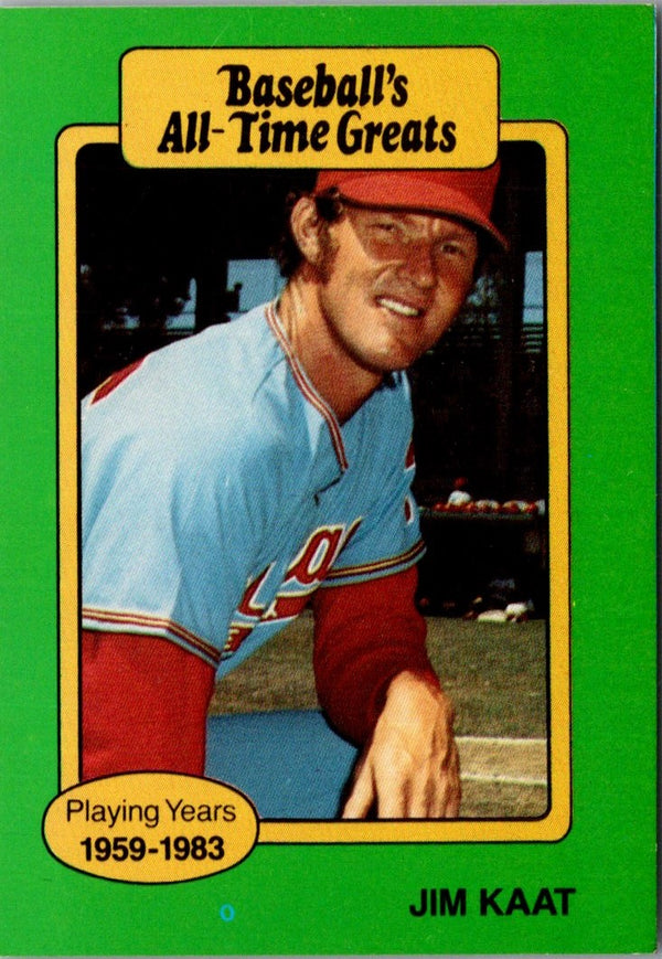 1987 Hygrade All-Time Greats Jim Kaat #NNO
