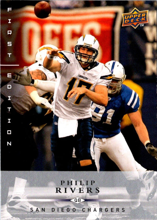 2008 Upper Deck First Edition Philip Rivers #117