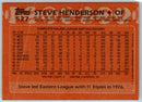 1988 Topps Steve Henderson