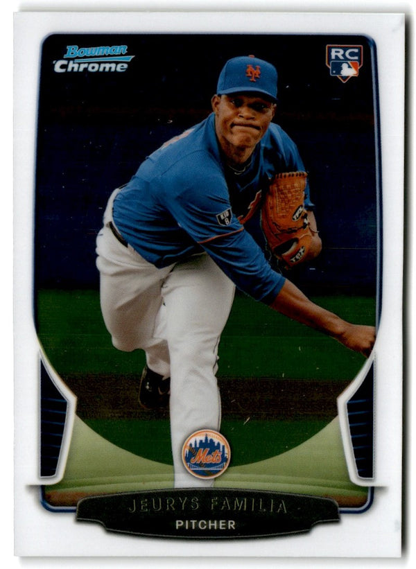 2013 Bowman Chrome Jeurys Familia #12 Rookie