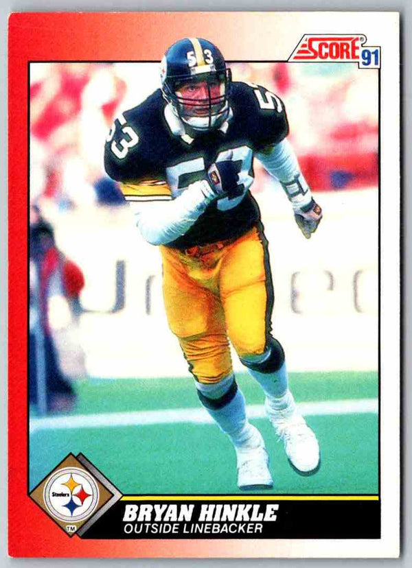 1991 Score Bryan Hinkle #153