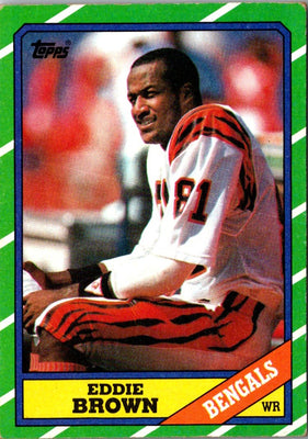 1986 Topps Eddie Brown #260 Rookie EX-MT