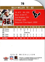 2004 Ultra Billy Miller #78