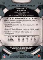 2013 Topps Strata Johnathan Franklin #116 Rookie