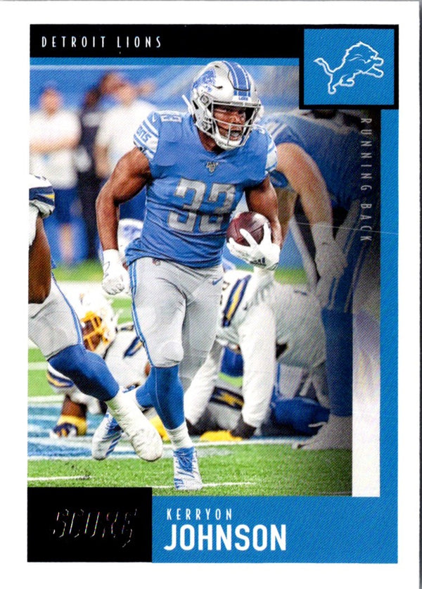 2020 Score Kerryon Johnson #220