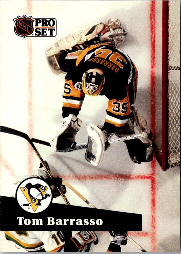 1991 Pro Set Tom Barrasso #186