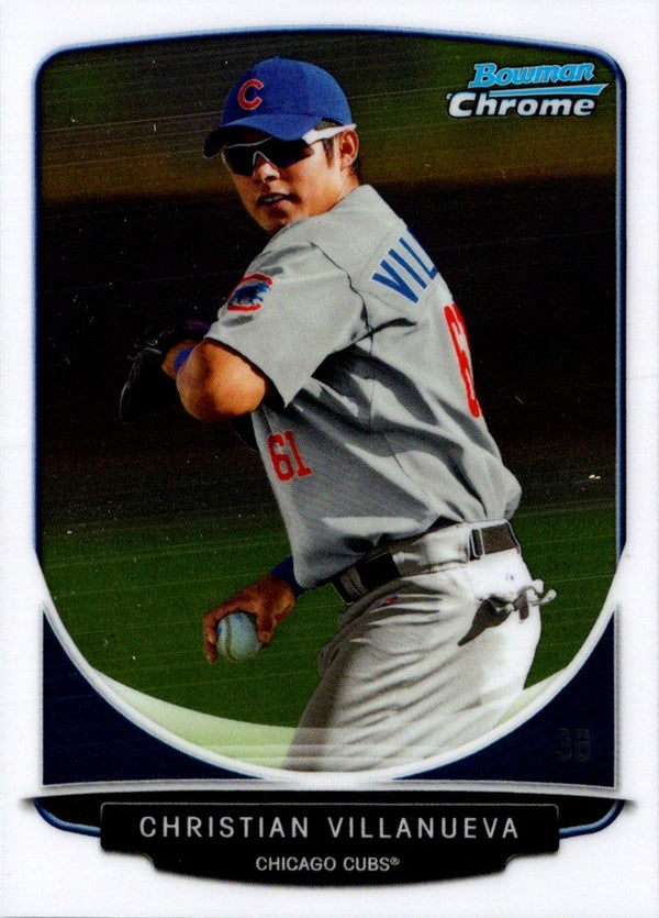 2013 Bowman Chrome Prospects Christian Villanueva #BCP38