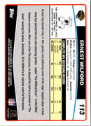 2006 Topps Ernest Wilford