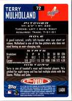 2002 Topps Total Terry Mulholland #72