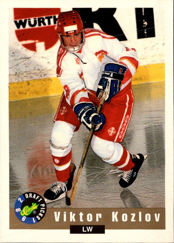 1992 Classic Draft Picks Viktor Kozlov #62