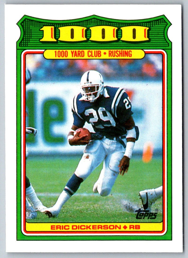 1988 Topps 1000 Yard Club Eric Dickerson #2